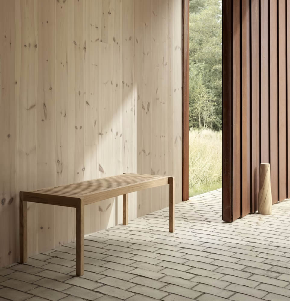 AH912 Outdoor Table Bench