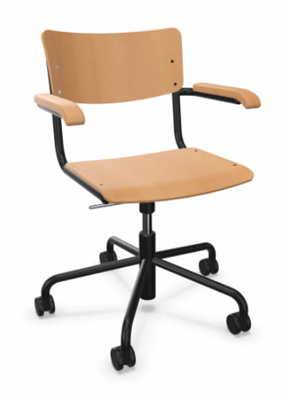 Drehsessel S 43 FDR mit Armlehnen