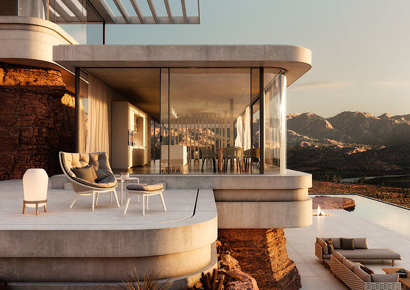 MBRACE Alu Lounge Chair Sessel