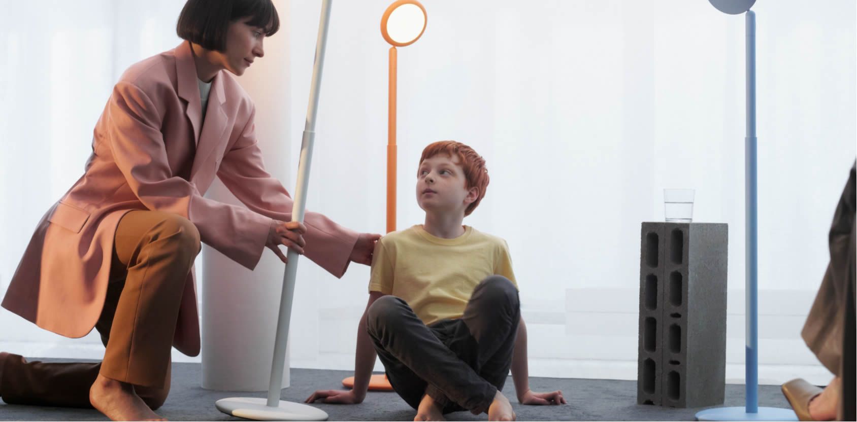 Akku LED Stehleuchte PARROT