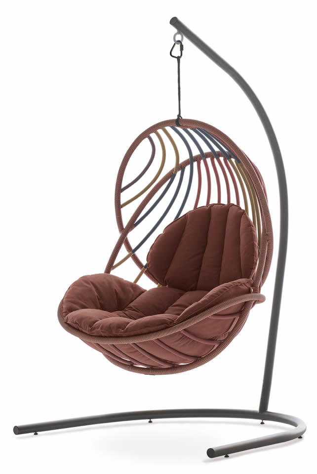 KIDA hängender Sessel inkl. Standfuß