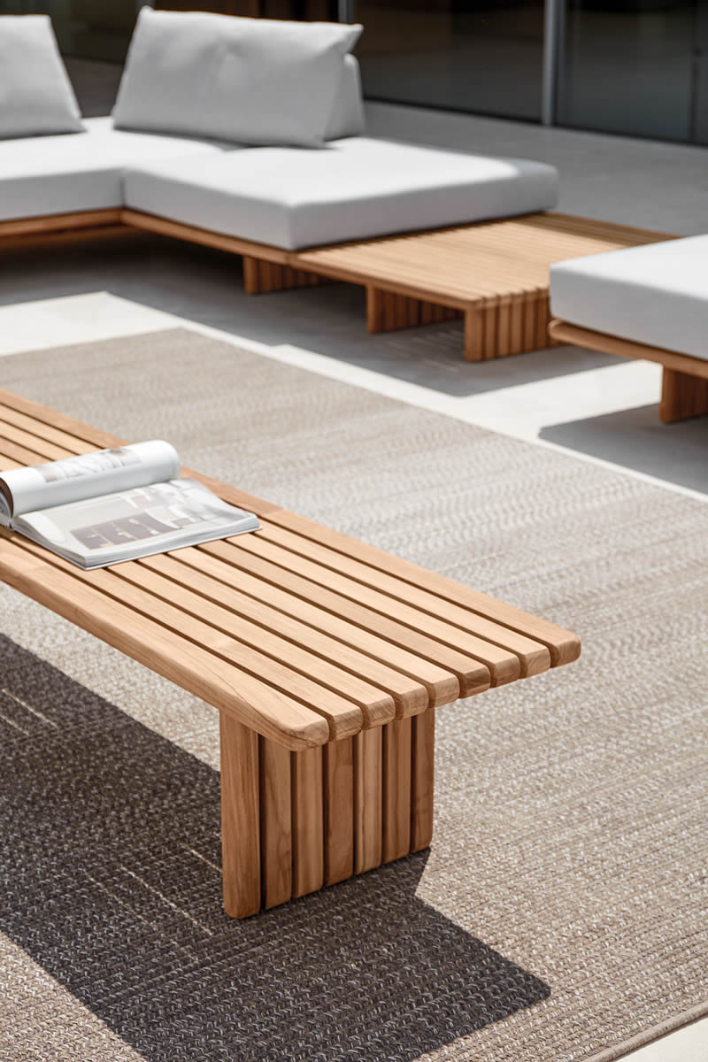 Deck Lounge Sofa Table Beistelltisch