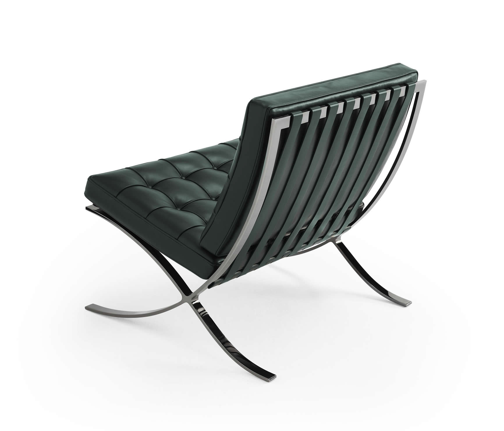 Barcelona Sessel mit Hocker Limited 100 Jahre Bauhaus Edition