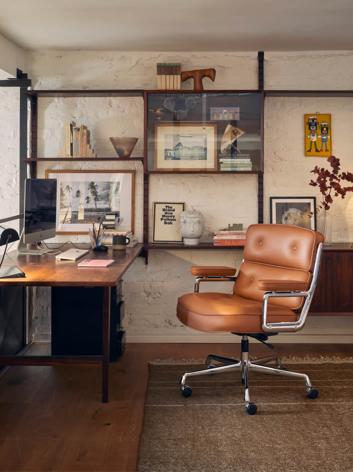 Lobby Chair ES 104 Leder Premium F