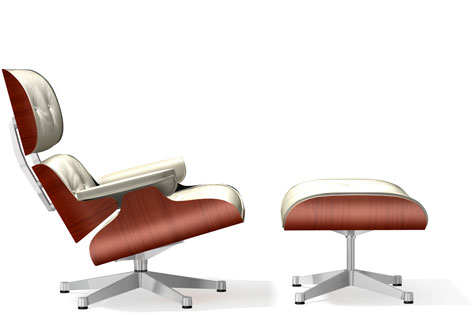 Lounge Chair & Ottoman, klassisch