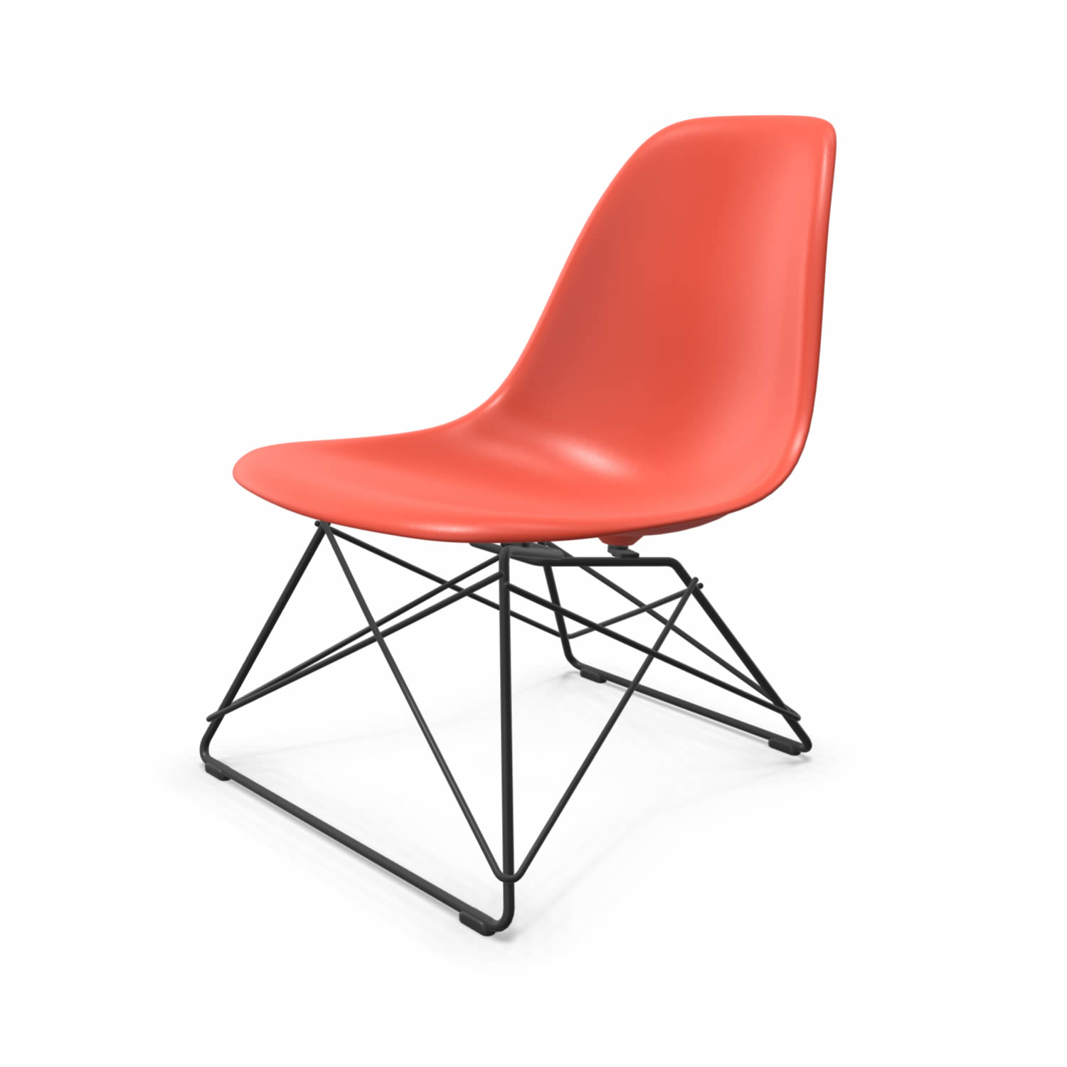 Eames Plastic Side Chair RE LSR