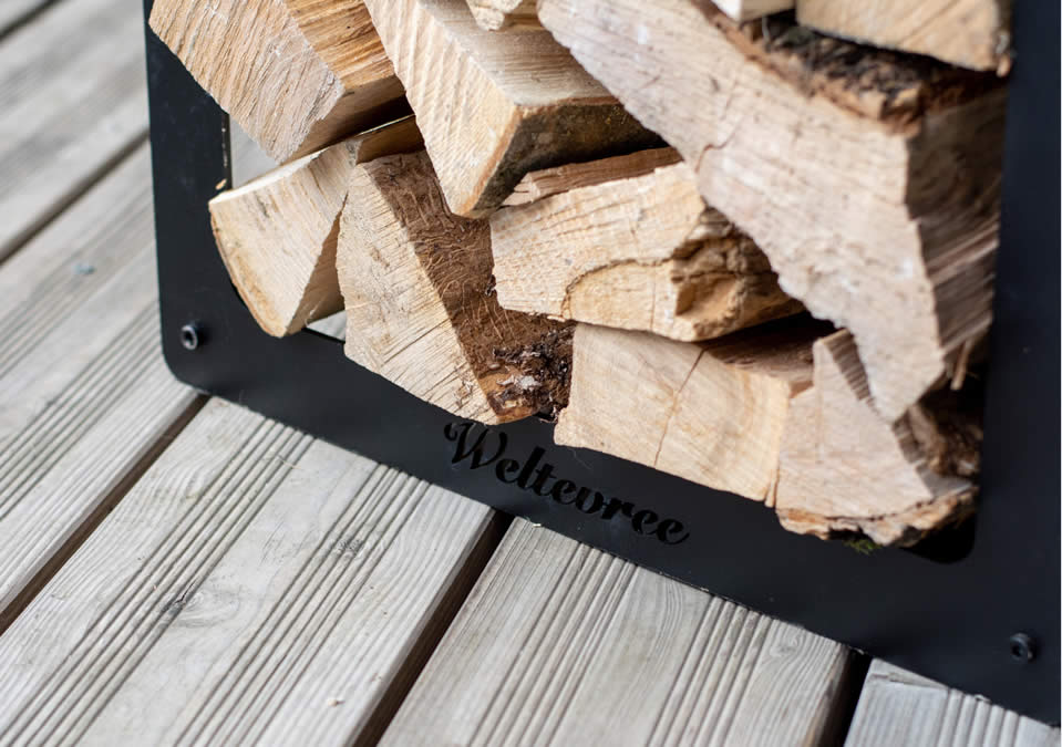 Woodstock Brennholzlager Aufbewahrung