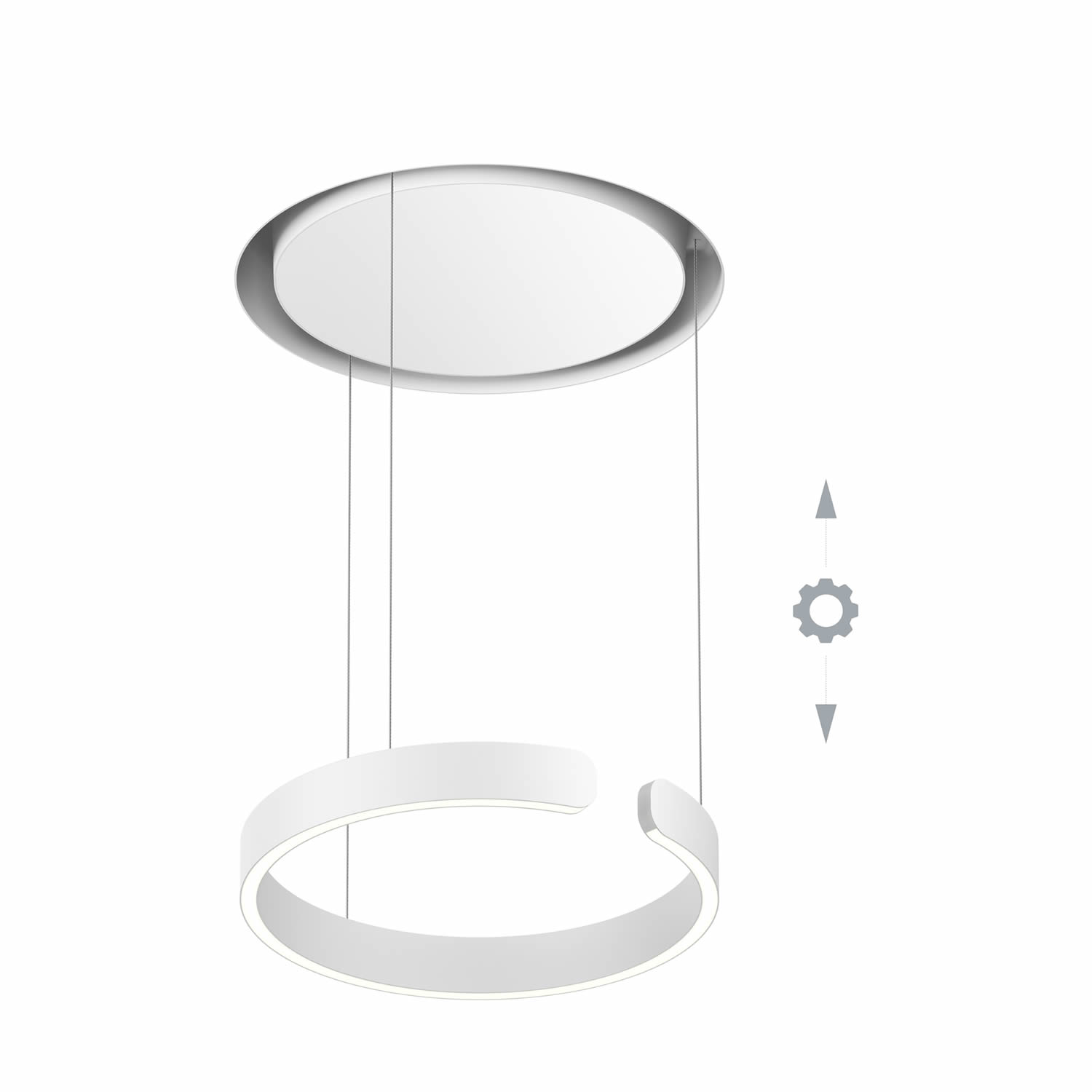 Mito cosmo move LED Pendelleuchte