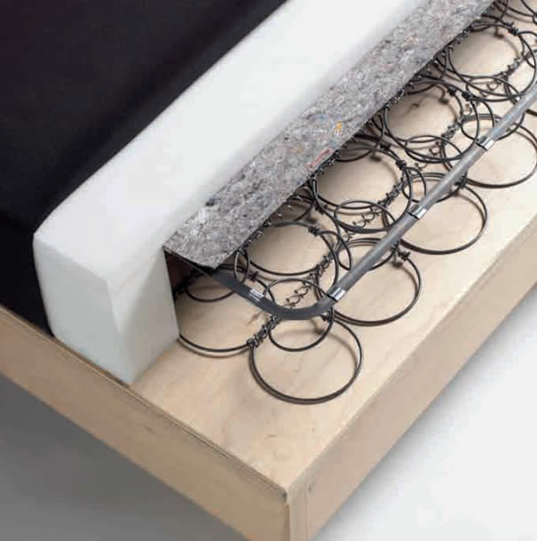 Bohemian A Boxspring Bett mit Taschenfederkern