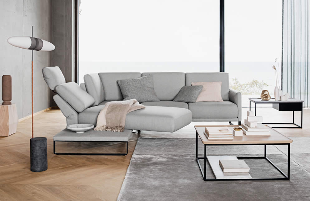 CARA 2020 Ecksofa Kombination mit Schwenksitz