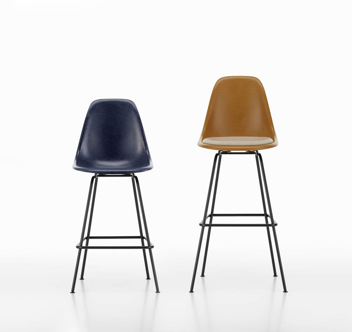Eames Fiberglass Stool High
