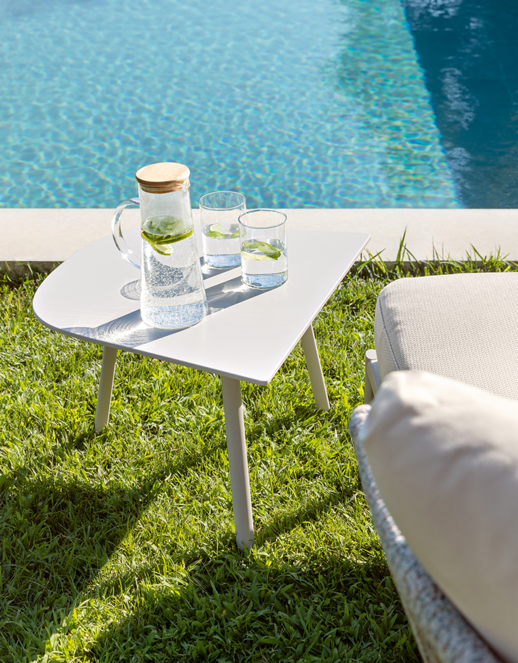 Mosaiko quadratischer Kaffeetisch