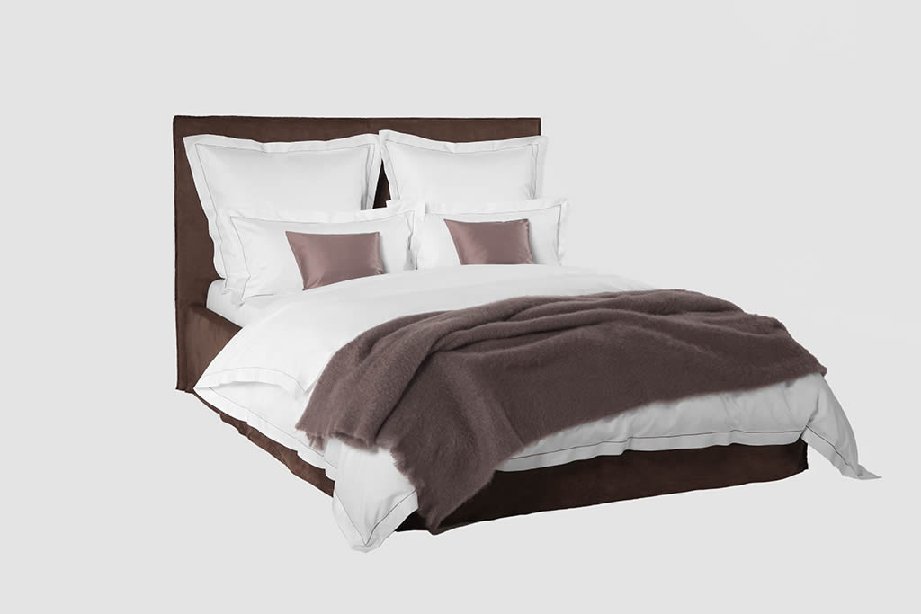 four Kissenbezug Satingewebe