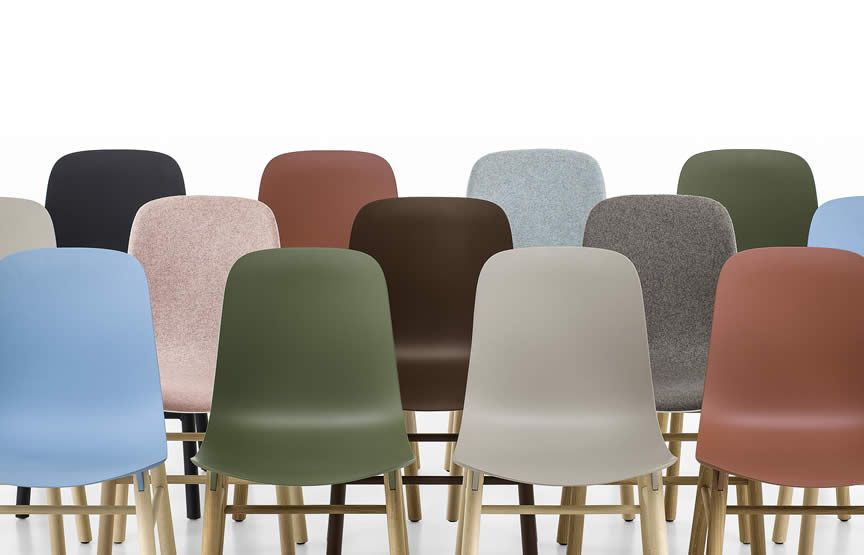 Sharky Stuhl Holzgestell