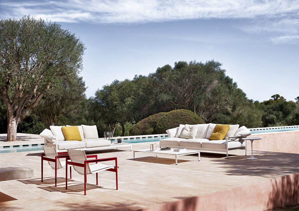 Lissoni Outdoor niedriger Tisch