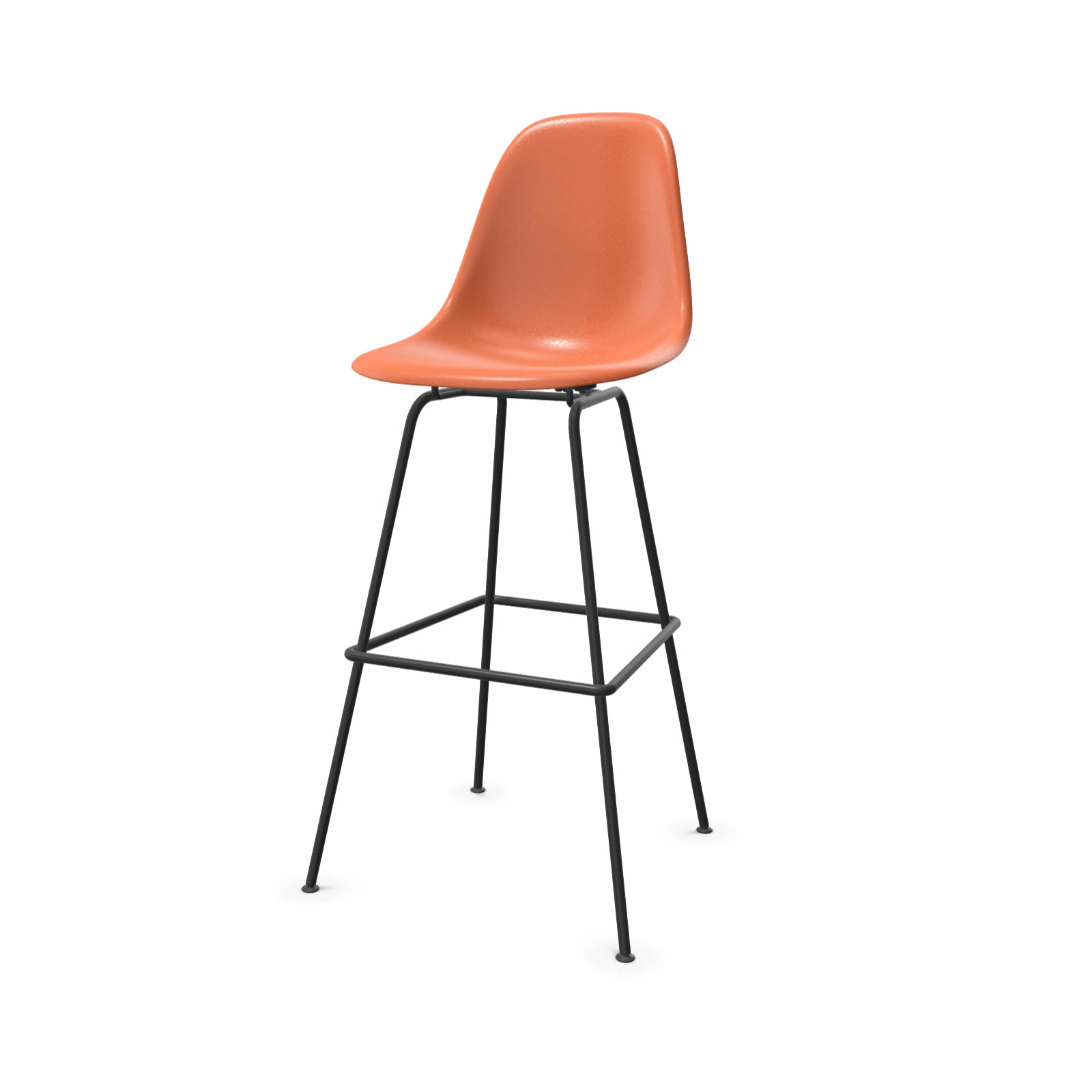 Eames Fiberglass Stool High