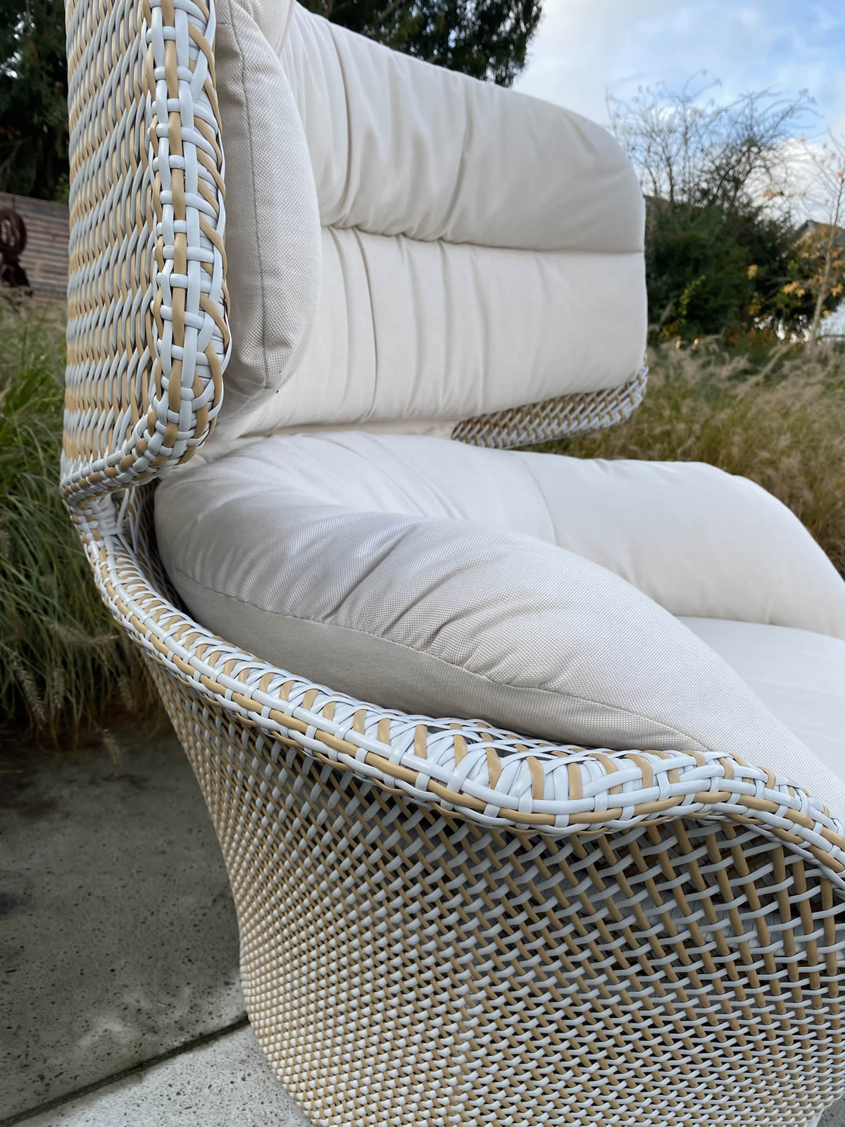 Hochlehnsessel Seashell Grand + Schutzhülle Ausstellungsstück