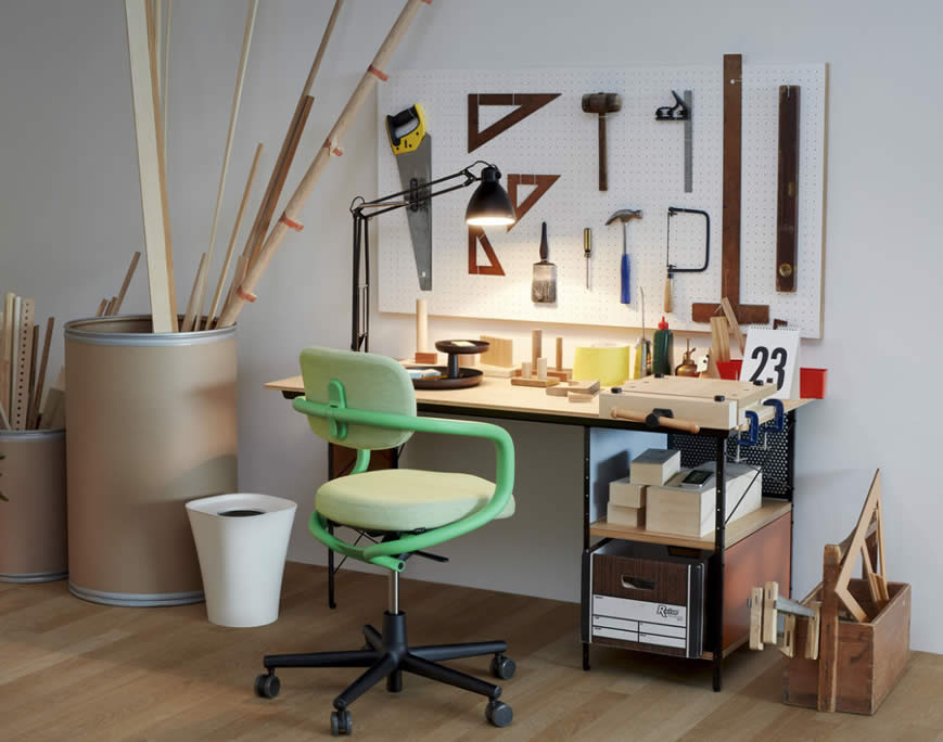 Eames Desk Unit Schreibtisch