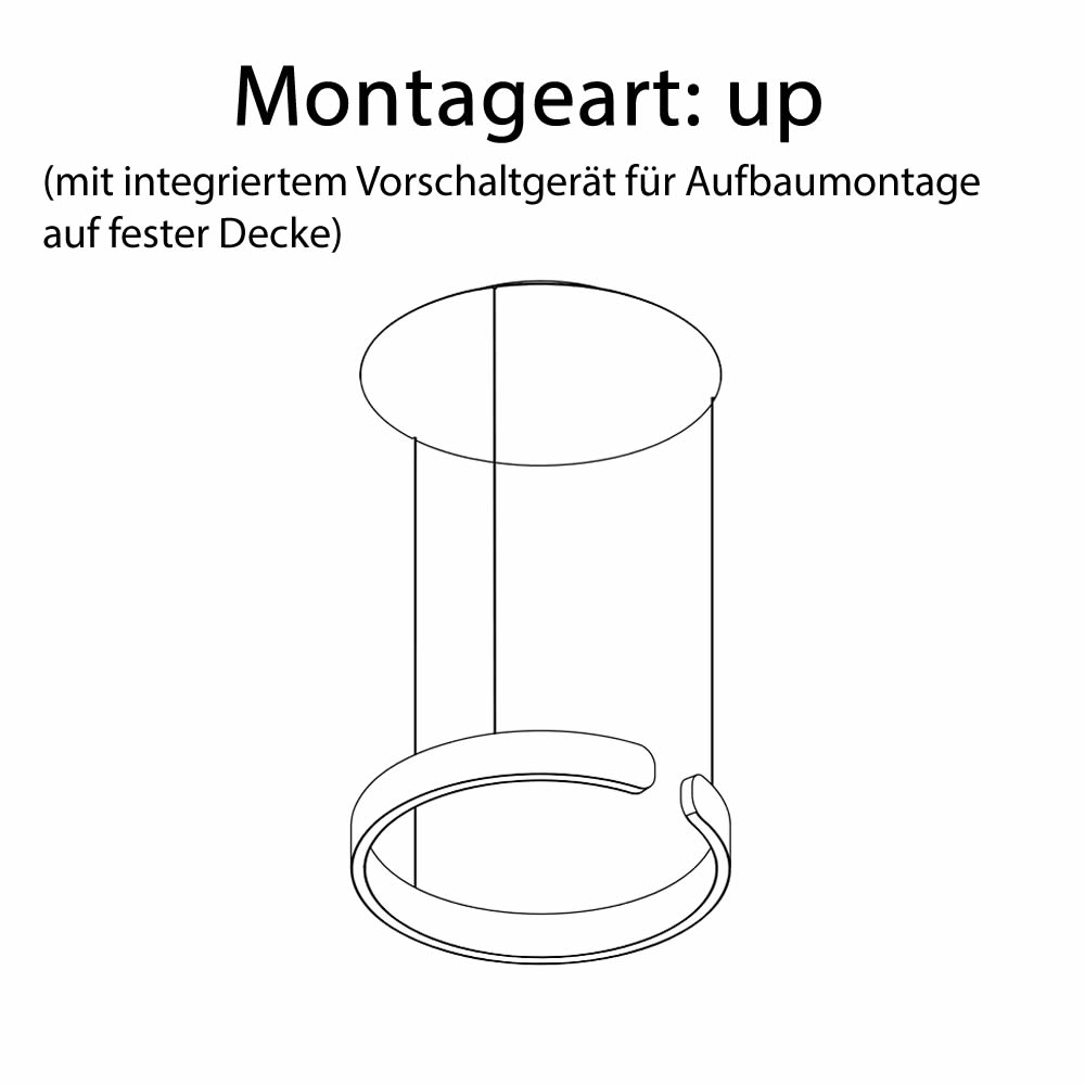 Mito sospeso 60 LED Pendelleuchte