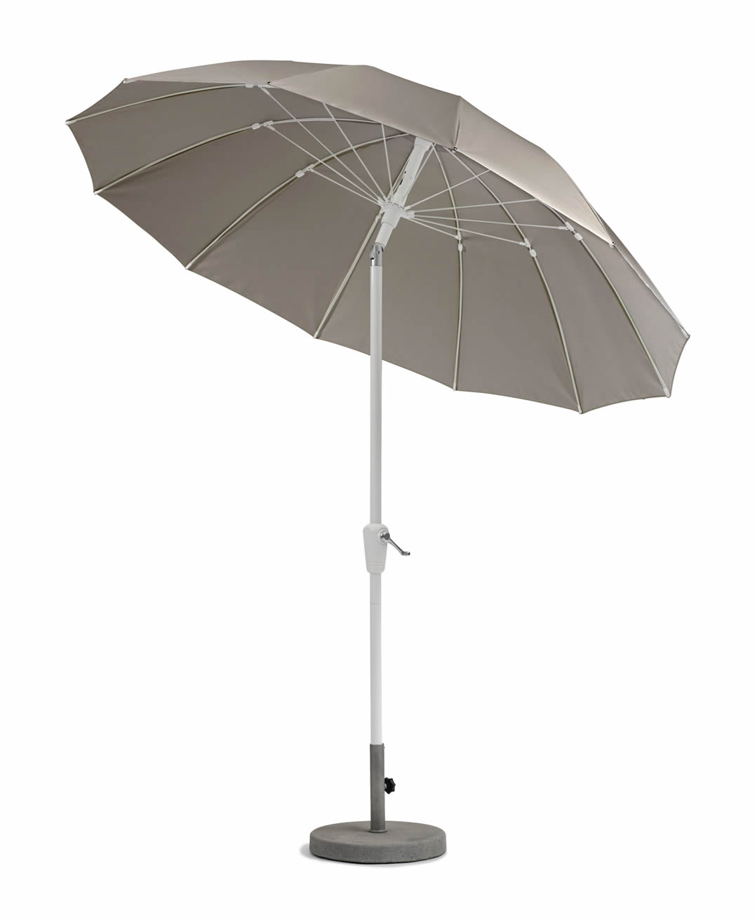Pagodenschirm mit Bodenplatte