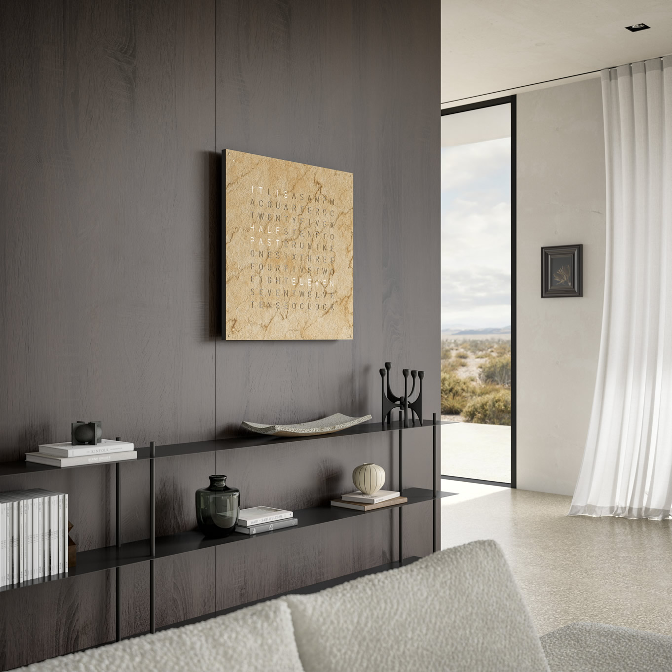 Wanduhr Earth Creators Edition Desert