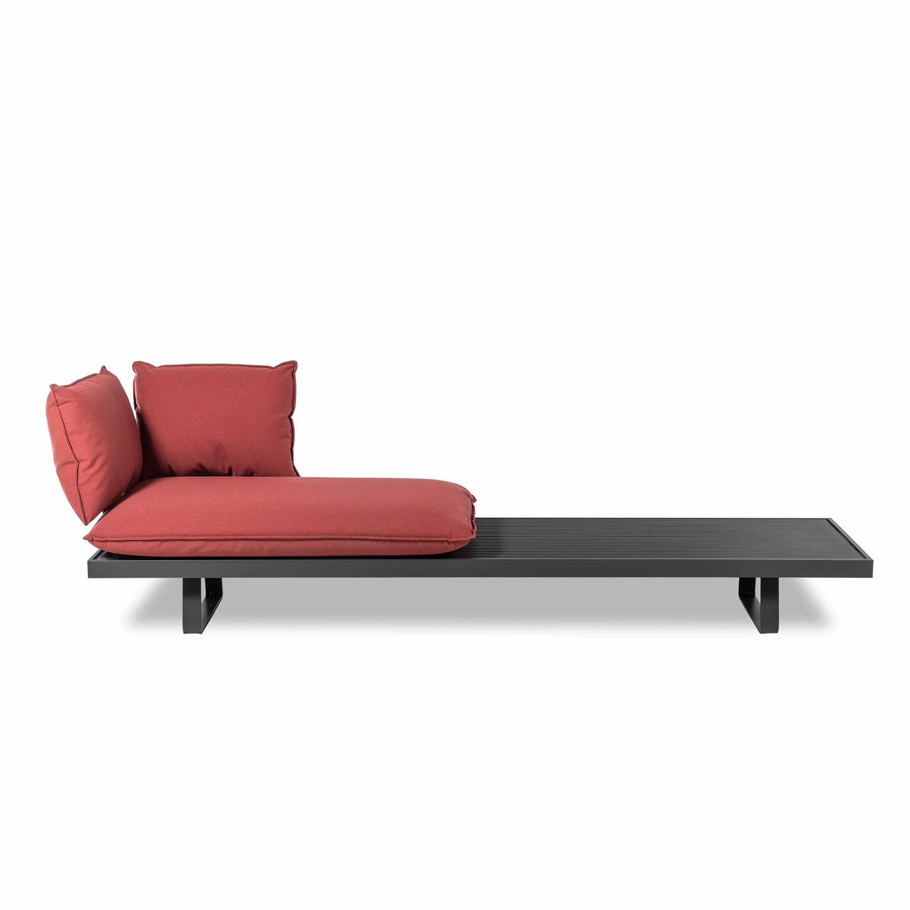 Outdoor Sofa L01 mit 2er Sitzkissen