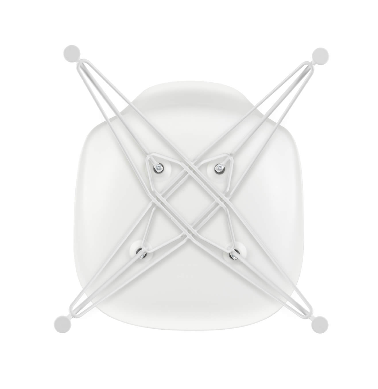 Eames Plastic Side Chair DSR White Collection