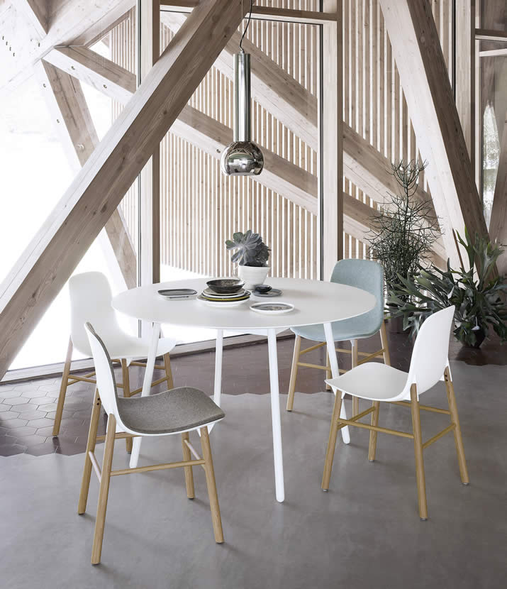 Sharky Stuhl Holzgestell