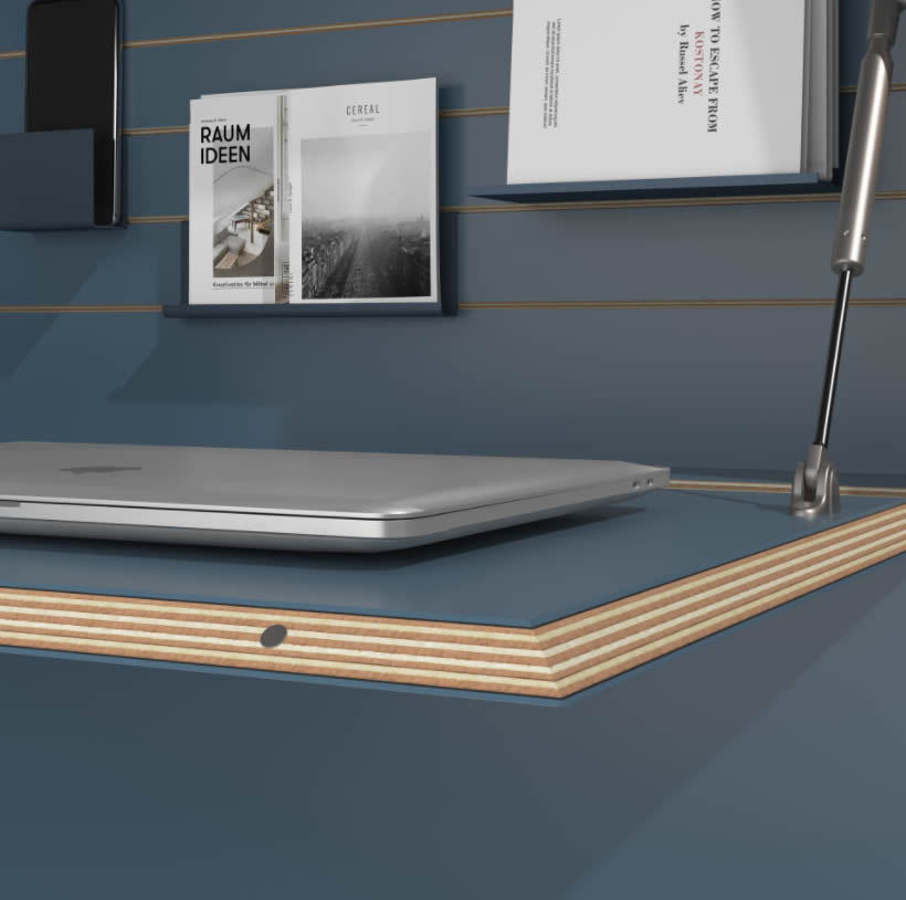 FLATMATE Sekretär Linoleum