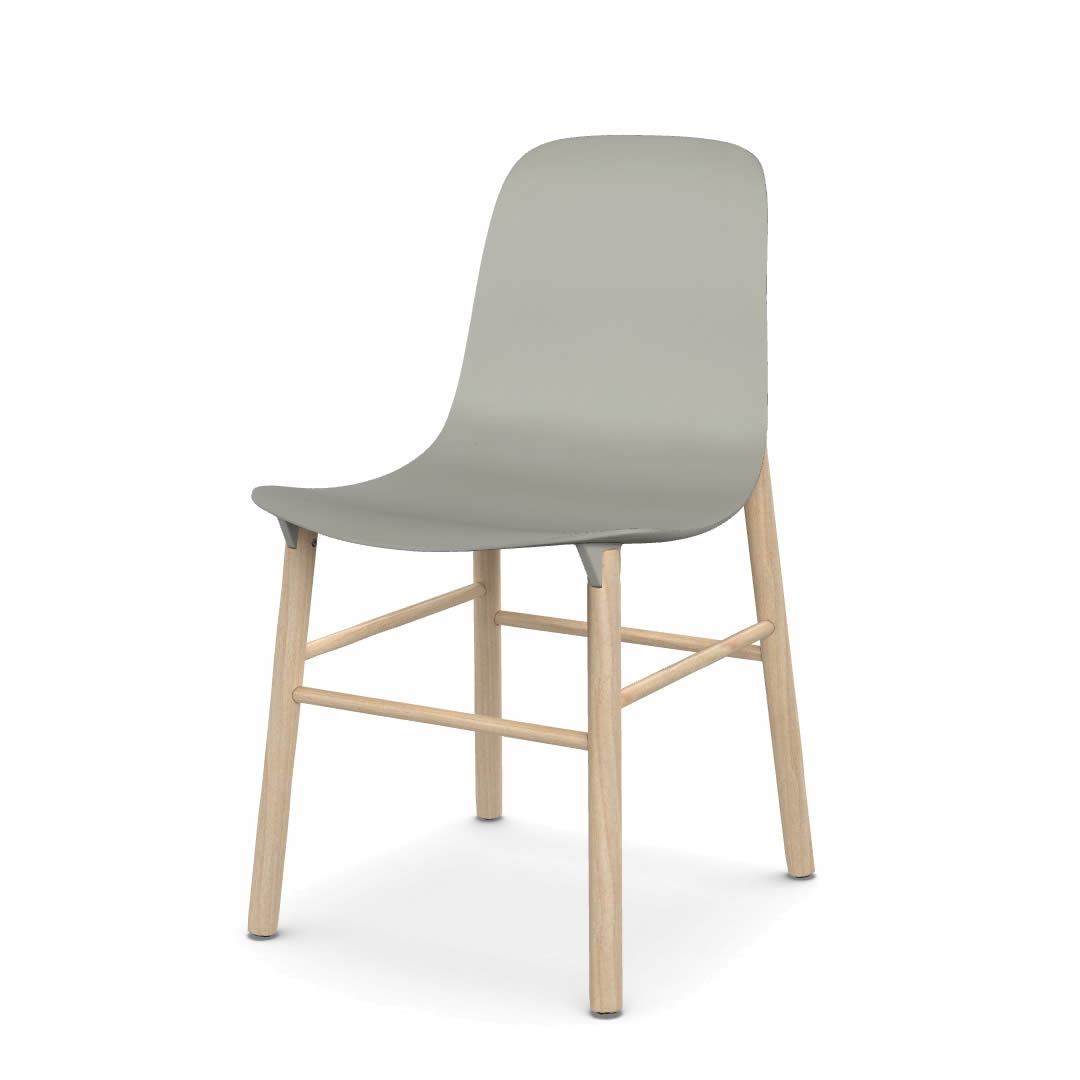 Sharky Stuhl Holzgestell