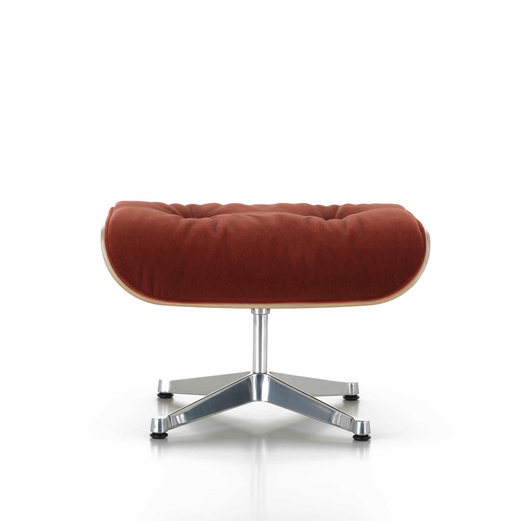 Eames Lounge Chair Kirsche natur Stoff Calma