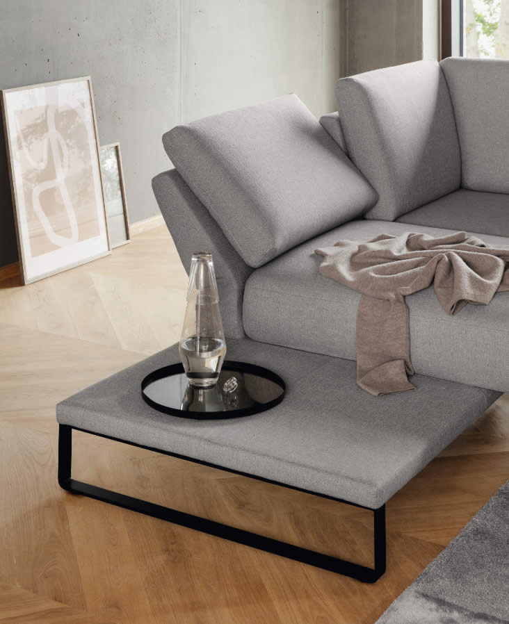 CARA 2020 Ecksofa Kombination mit Schwenksitz