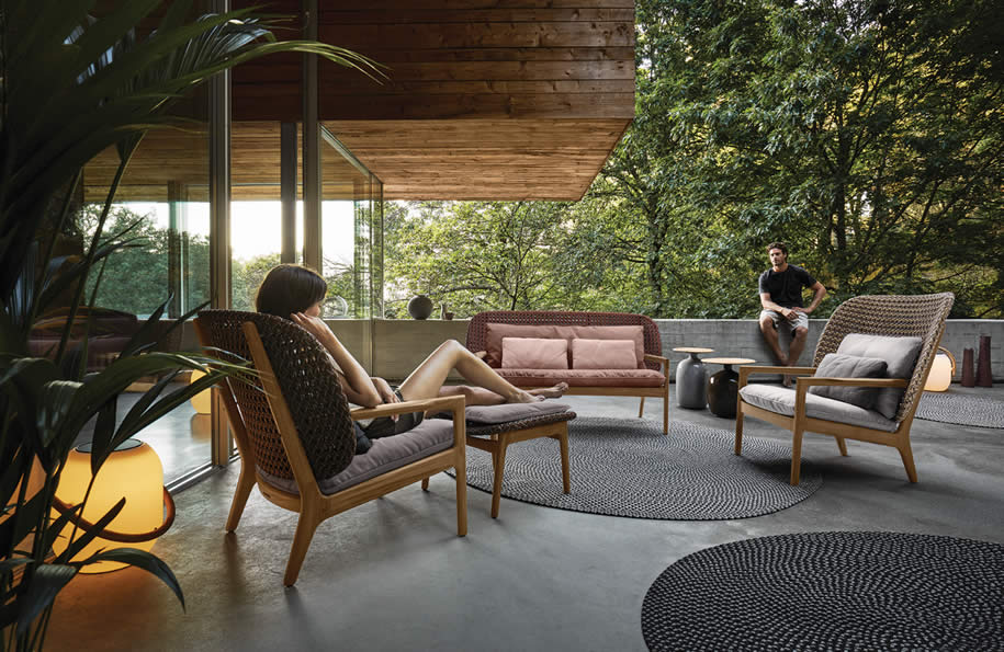 Kay Sessel Highback Lounge Chair