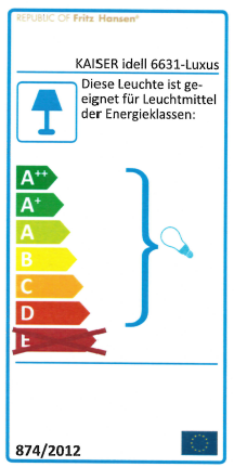 Kaiser idell 6631 Luxus