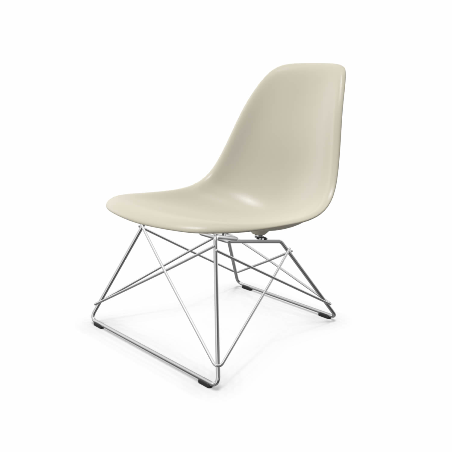 Eames Plastic Side Chair RE LSR