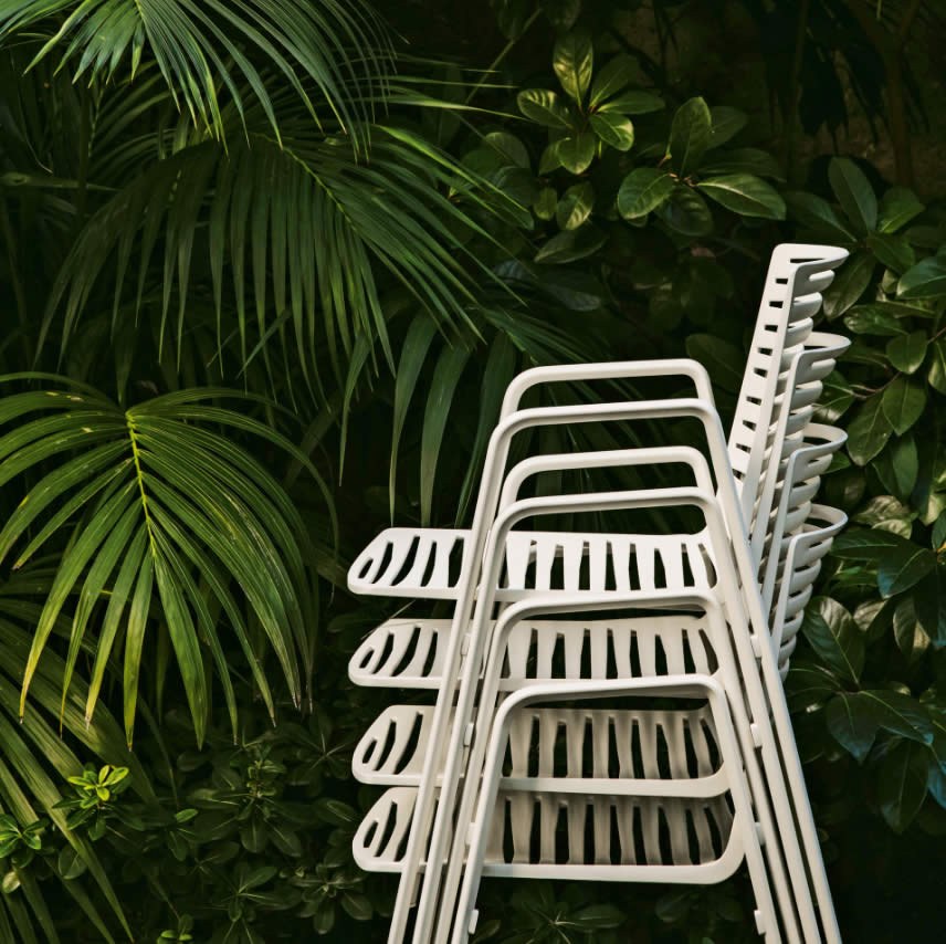 Zebra Armchair Gartenstuhl