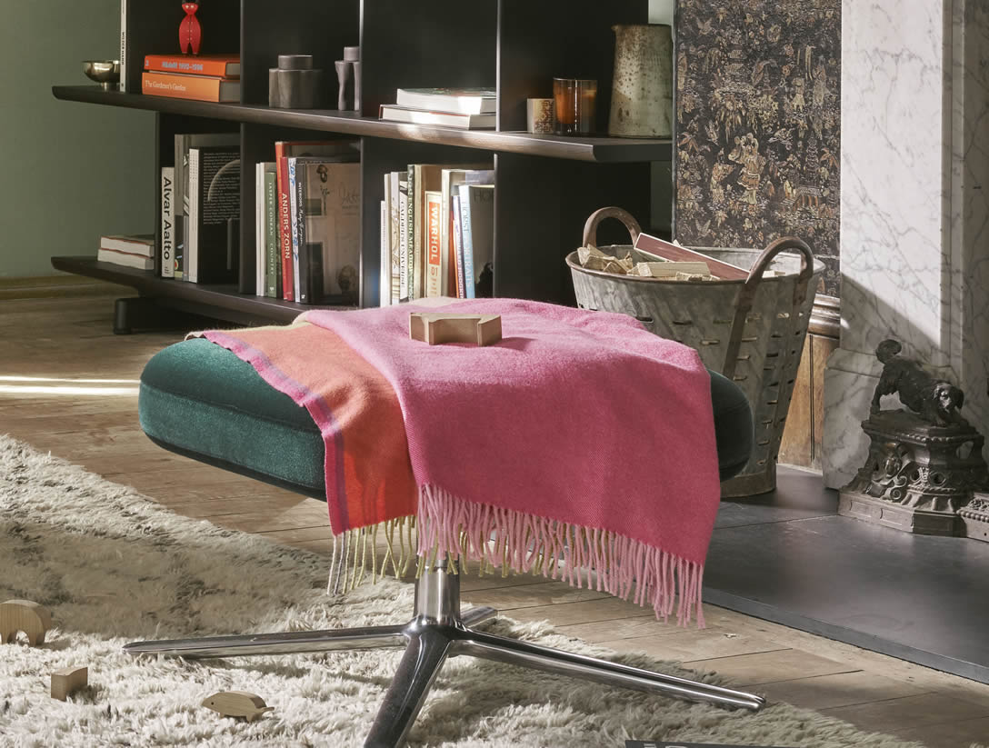 Colour Block Blanket Wohndecke