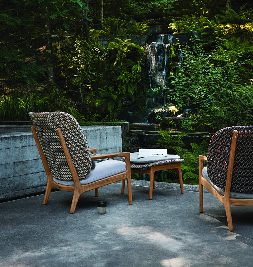 Kay Sessel Highback Lounge Chair