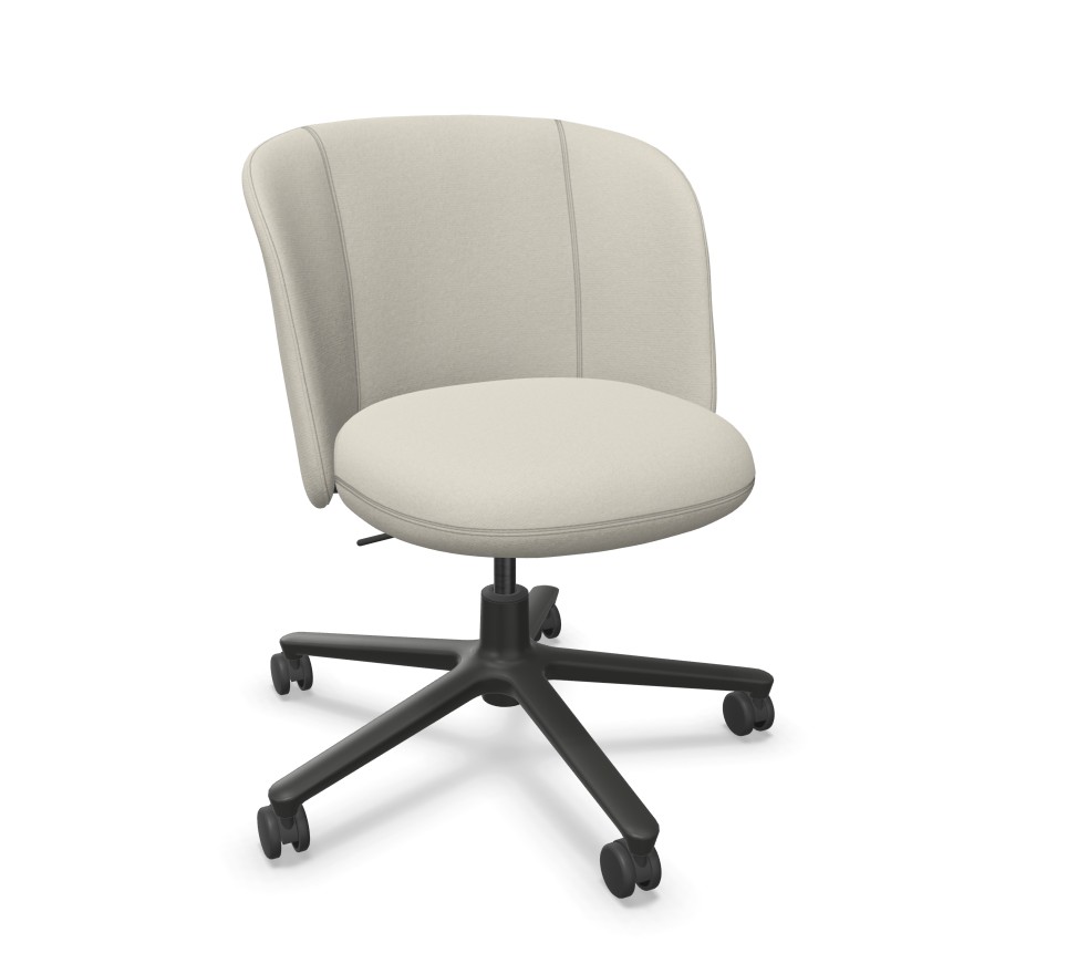 Mikado Side Chair mit Fünfsternuntergestell