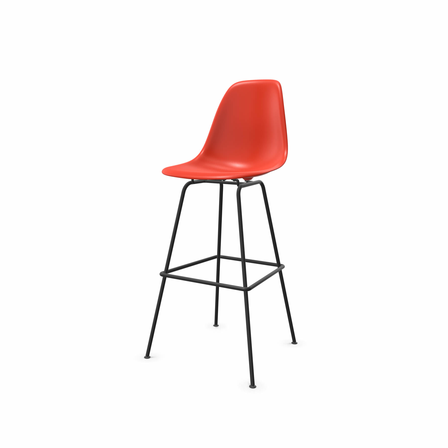 Eames Plastic Stool RE High