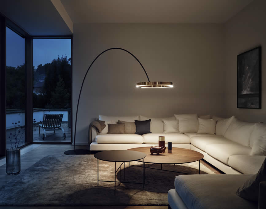 Mito largo air LED Bogenleuchte