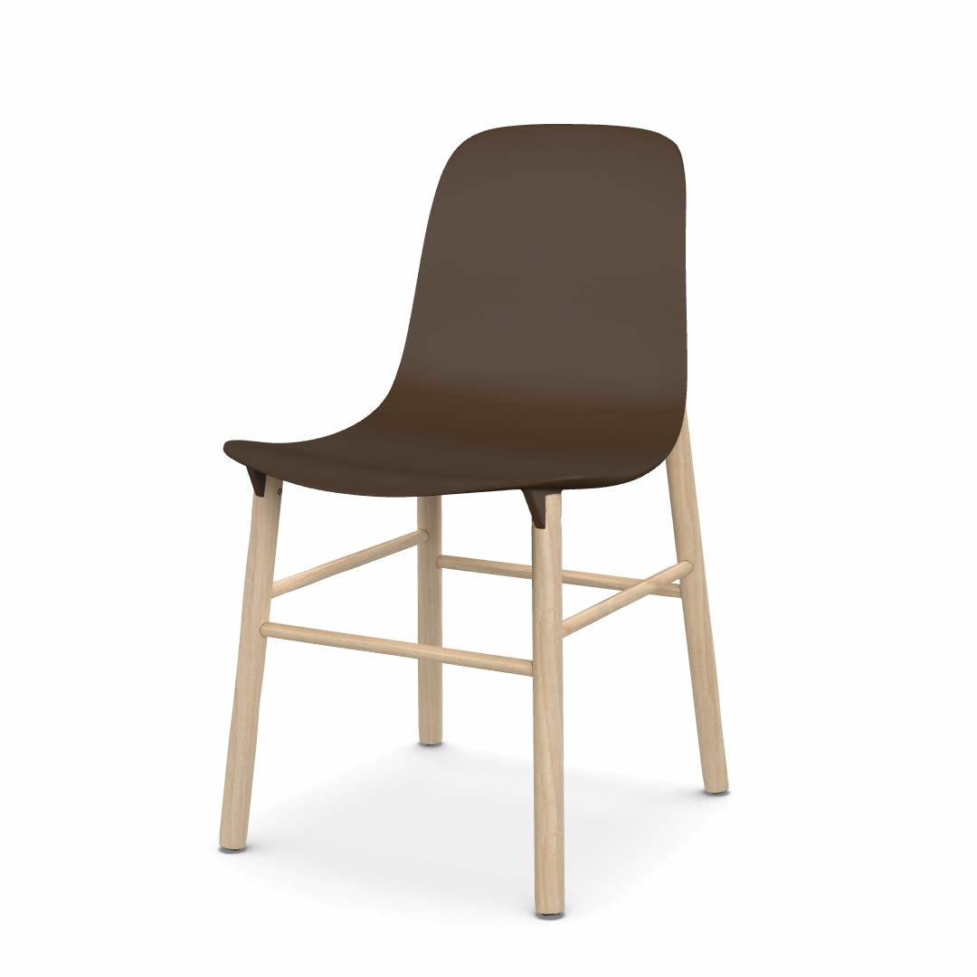 Sharky Stuhl Holzgestell