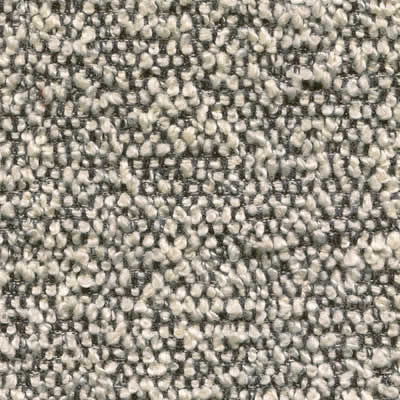 Eames Lounge Chair mit Ottoman Nussbaum weiss Stoff Nubia