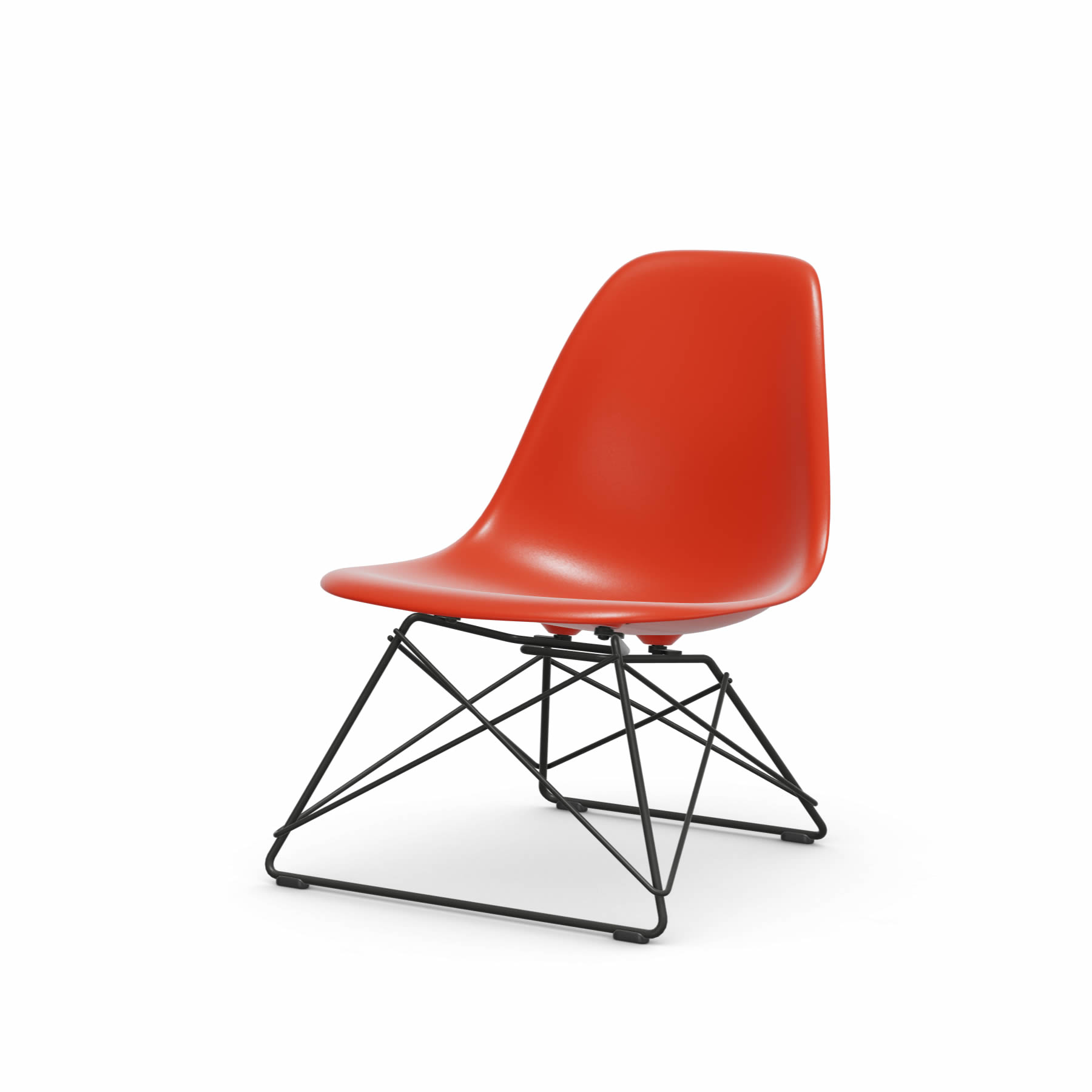 Eames Plastic Side Chair RE LSR