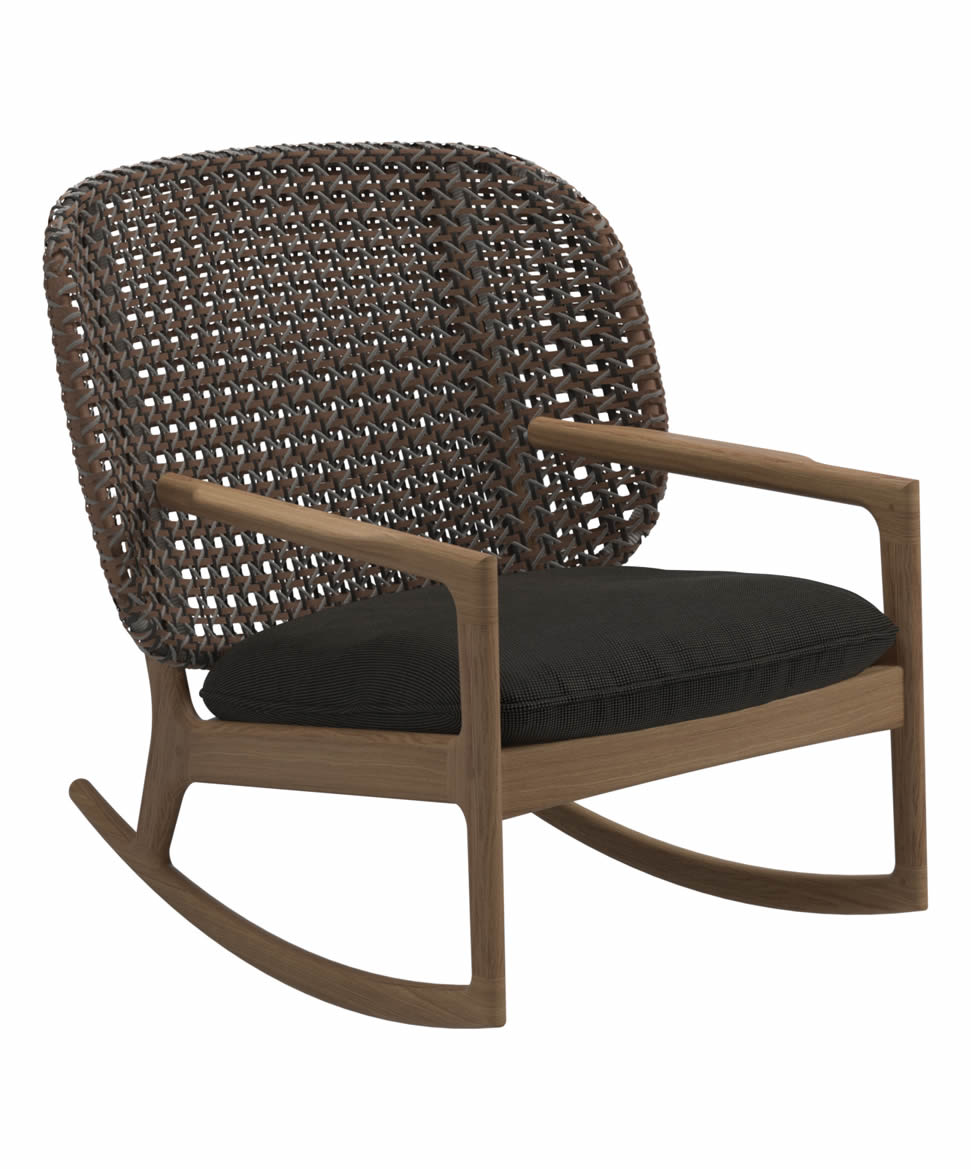Kay Schaukelstuhl Lowback Rocking Chair