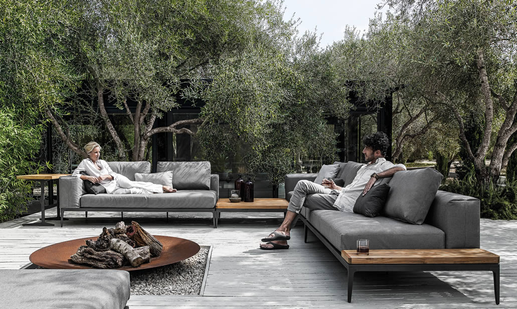 Grid Lounge Sonnenliege