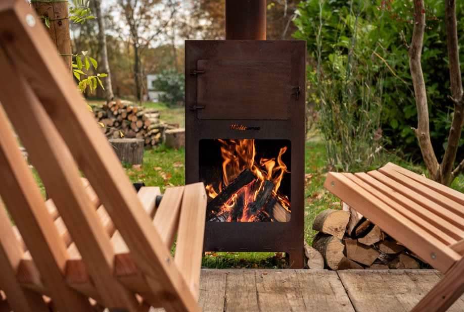 Outdooroven Ofen und Grill