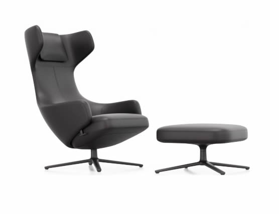 Grand Repos mit Ottoman Leder Premium F