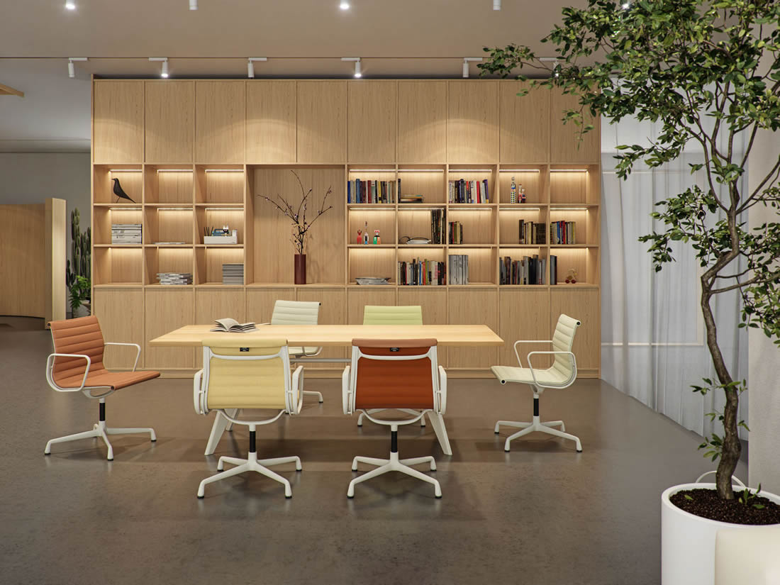 Aluminium Chair EA 107 / EA 108 neue Gestellfarben