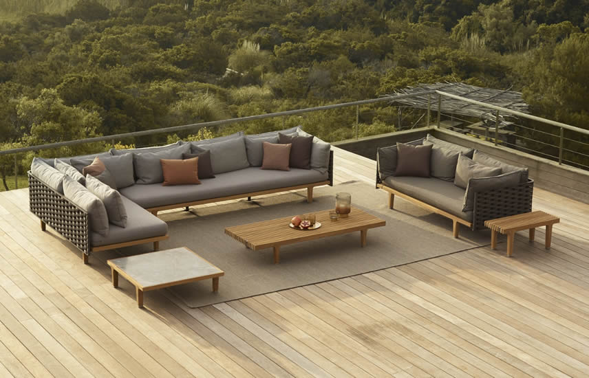 SEALINE Bank Teakholz